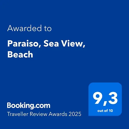 Apartment Paraiso, Sea View,